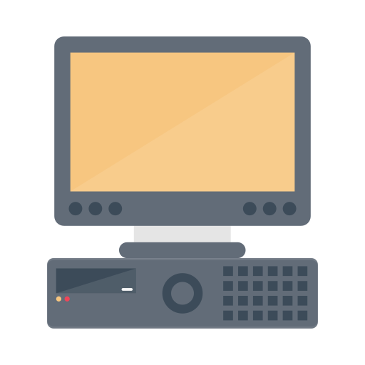 ordenador Generic Flat icono