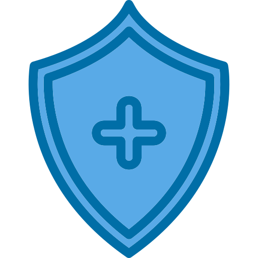 escudo medico Generic Blue icono