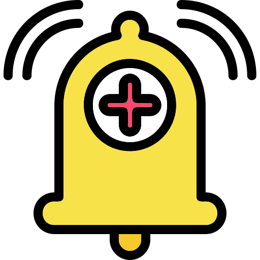 glocke Generic Outline Color icon