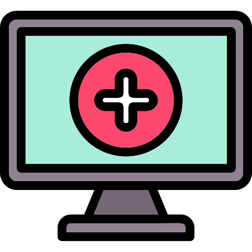 ordenador Generic Outline Color icono