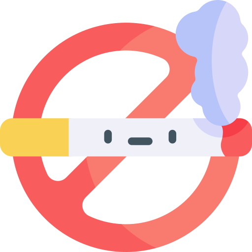 rauchen verboten Kawaii Flat icon