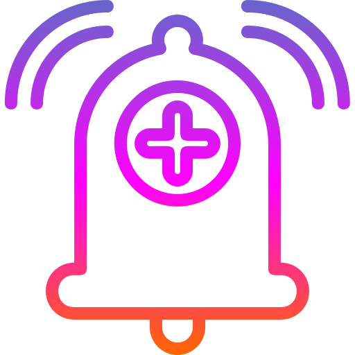Bell Generic Gradient icon