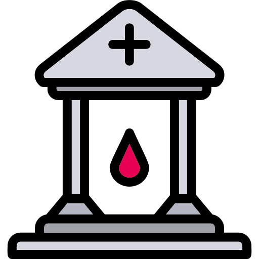 bank krwi Generic Outline Color ikona