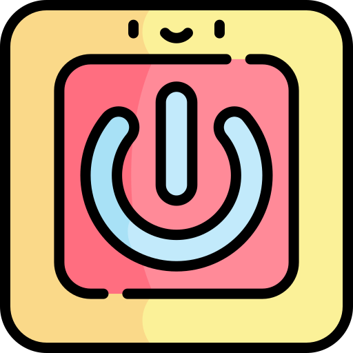 przełącznik Kawaii Lineal color ikona
