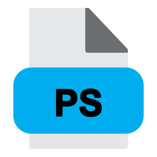 ps-datei Generic Flat icon