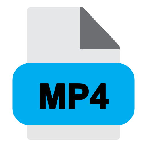 plik mp4 Generic Flat ikona
