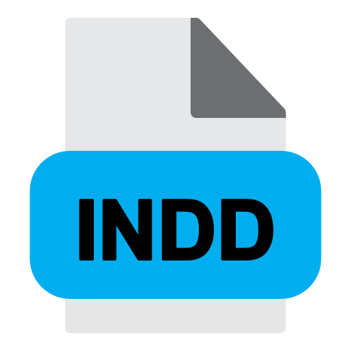 indd-datei Generic Flat icon