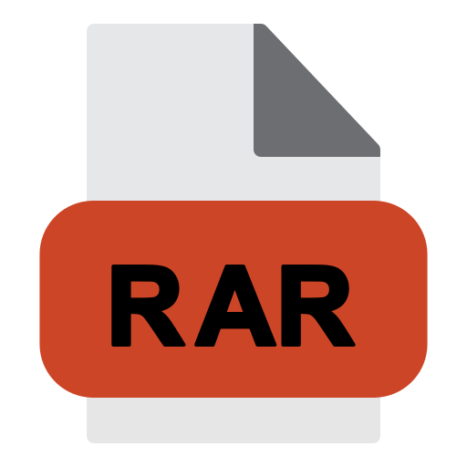 rar-datei Generic Flat icon