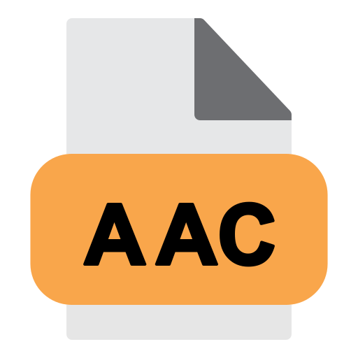 aacファイル Generic Flat icon