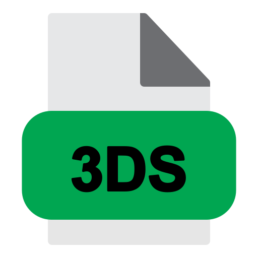 3ds file Generic Flat icon