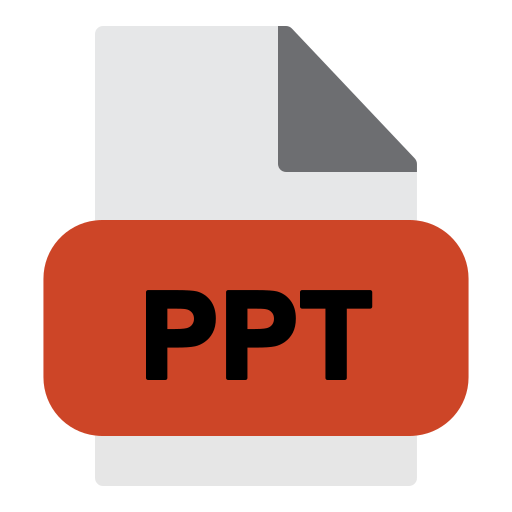 ppt 파일 Generic Flat icon