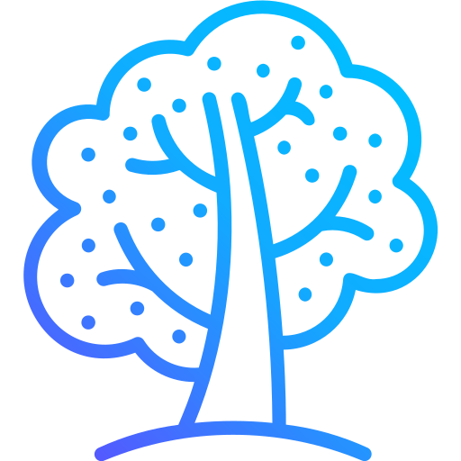 Фруктовое дерево Generic Gradient иконка