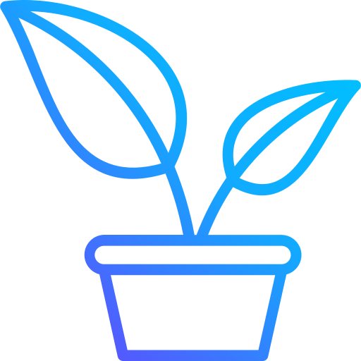 화분 식물 Generic Gradient icon