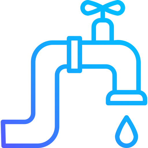 water voorraad Generic Gradient icoon