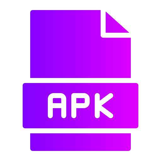 apk-bestand Generic Flat Gradient icoon