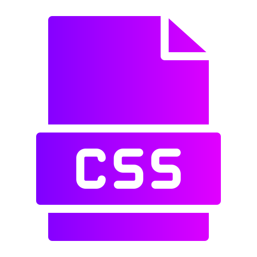 css-файл Generic Flat Gradient иконка
