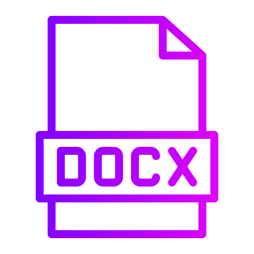 docx Generic Gradient ikona