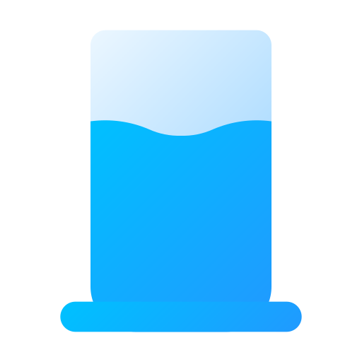 コップ1杯の水 Generic Flat Gradient icon