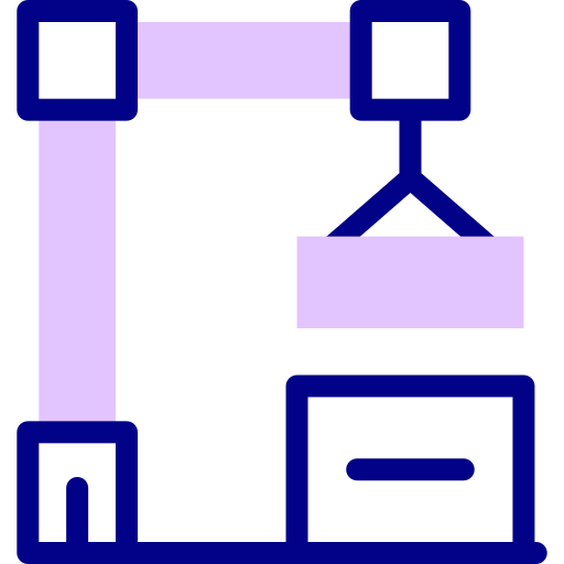 두루미 Detailed Mixed Lineal color icon