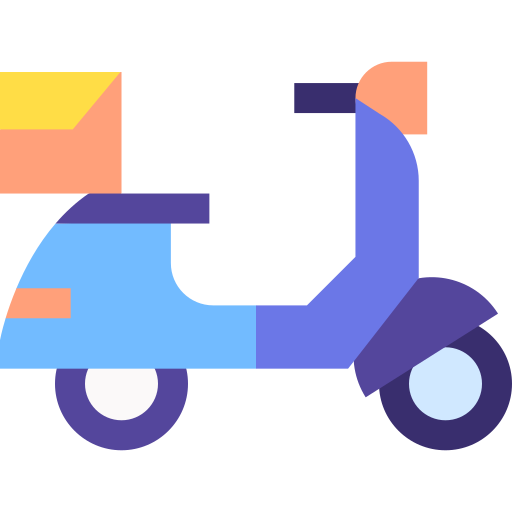 scooter Basic Straight Flat icono