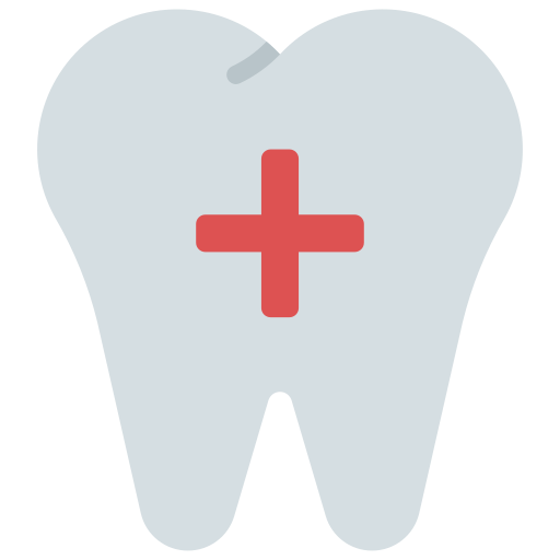 Dental care Juicy Fish Flat icon