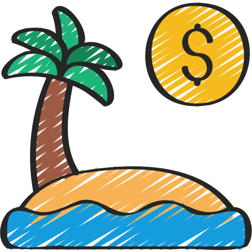 vakantie Juicy Fish Sketchy icoon