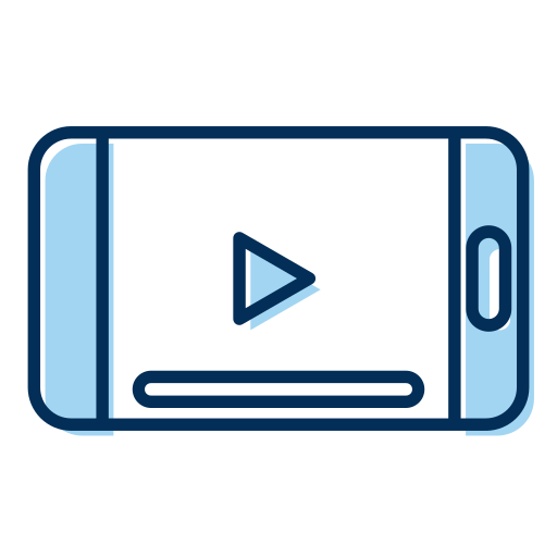 reproductor de video Generic Blue icono