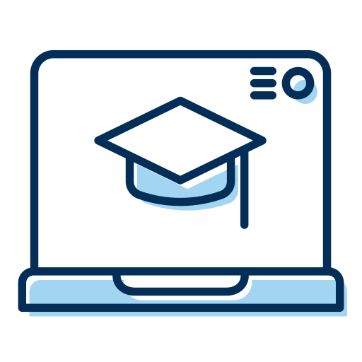 Online course Generic Blue icon
