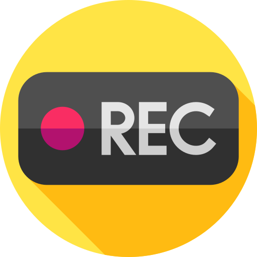 rec Flat Circular Flat icoon