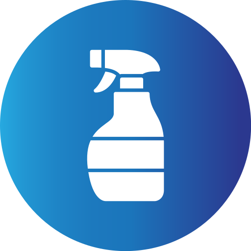 aerosol de limpieza Generic Blue icono