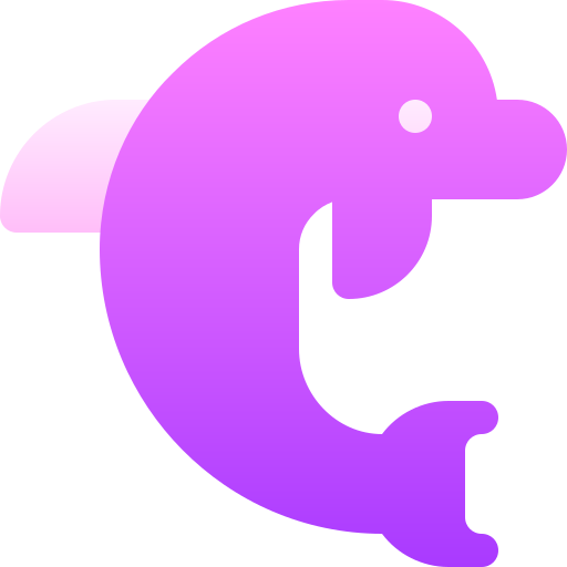 delfino Basic Gradient Gradient icona