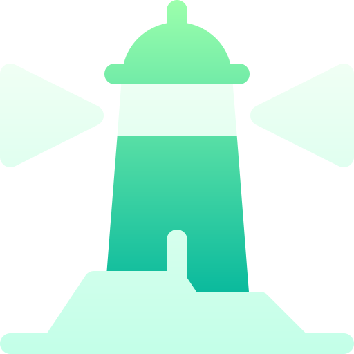 Lighthouse Basic Gradient Gradient icon