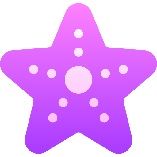 estrella de mar Basic Gradient Gradient icono