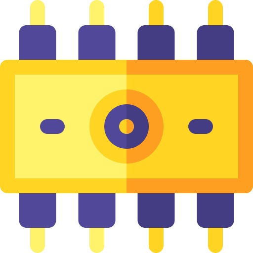 rom Basic Rounded Flat Ícone