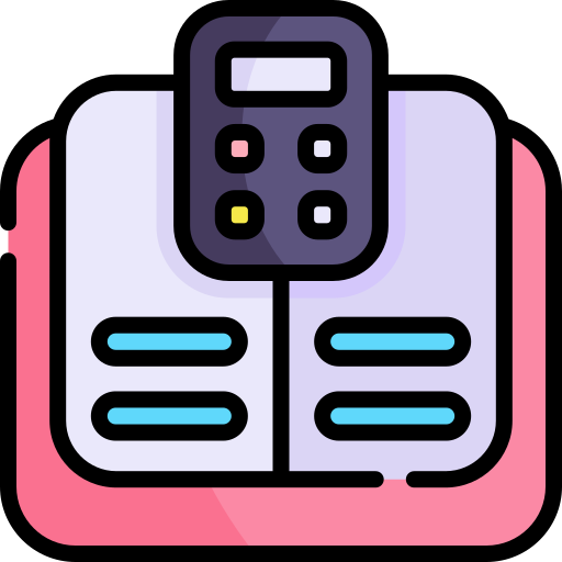 電卓 Kawaii Lineal color icon