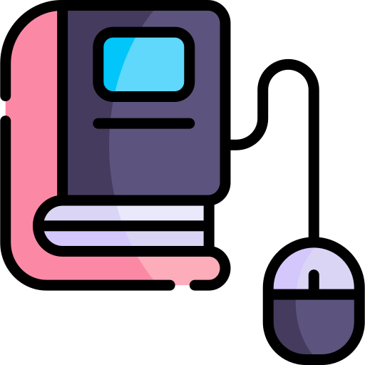 電子ブック Kawaii Lineal color icon