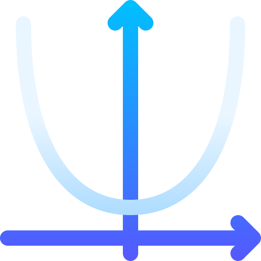 parábola Basic Gradient Gradient icono