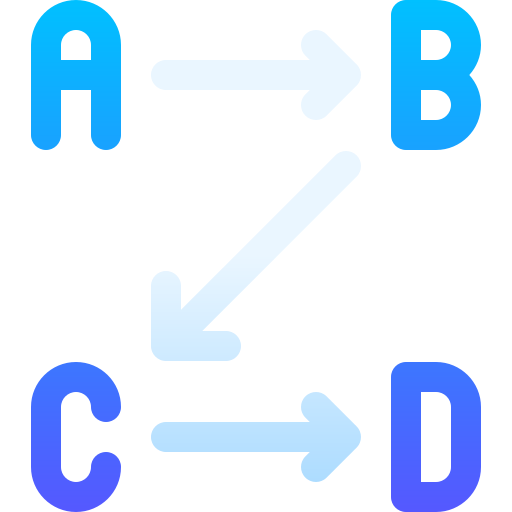 lógica Basic Gradient Gradient icono