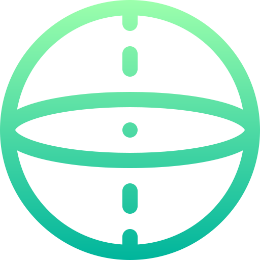 esfera Basic Gradient Lineal color icono