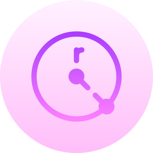 반지름 Basic Gradient Circular icon