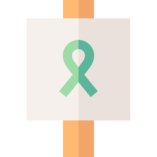 fiocco verde Basic Straight Flat icona
