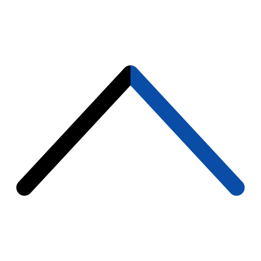 Up arrow Generic Outline Color icon