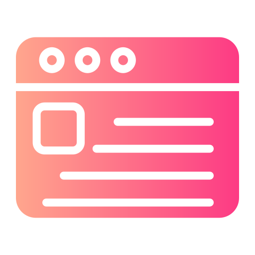 ui Generic Flat Gradient icon