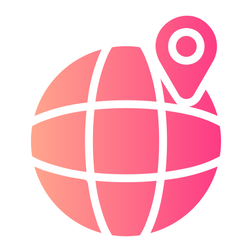 mapas y ubicación Generic Flat Gradient icono