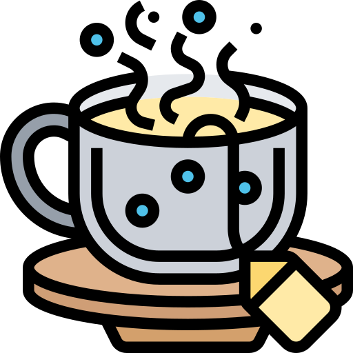 Tea cup Meticulous Lineal Color icon