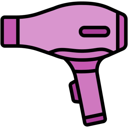Hair dryer Generic Outline Color icon
