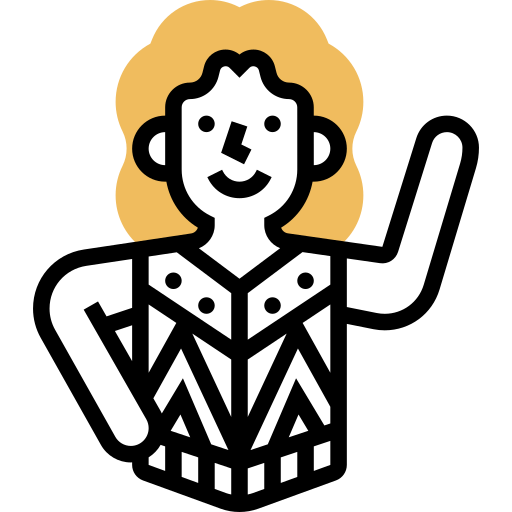 poncho Meticulous Yellow shadow icono