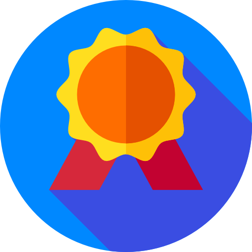 medaille Flat Circular Flat icon