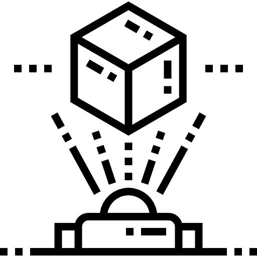 ホログラム Detailed Straight Lineal icon