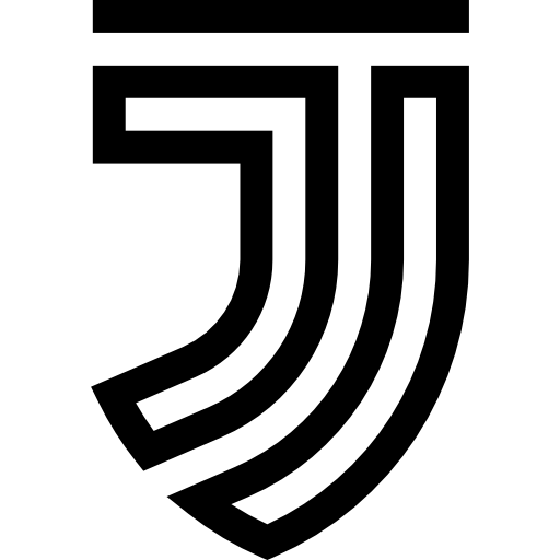 juventus Basic Straight Lineal ikona